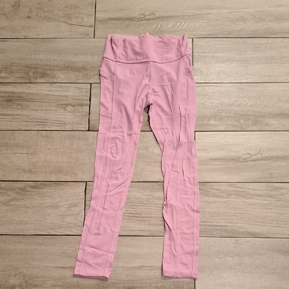 🍁All in Motion Every Day Soft Light Pink Kids Leggings🐬